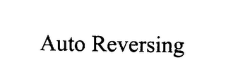 AUTO REVERSING logo