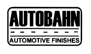 AUTOBAHN AUTOMOTIVE FINISHES logo