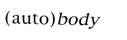 (AUTO)BODY logo