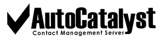 AUTOCATALYST CONTACT MANAGEMENT SERVER logo
