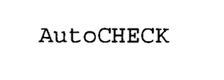 AUTOCHECK logo