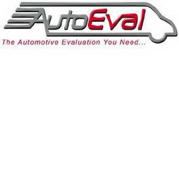 AUTOEVAL, THE AUTOMOTIVE EVALUATION YOU NEED logo