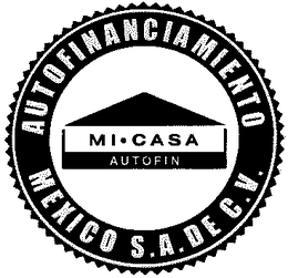 AUTOFINANCIAMIENTO MEXICO S.A. DE C.V. MI CASA AUTOFIN logo