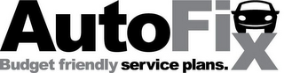 AUTOFIX BUDGET FRIENDLY SERVICE PLANS. logo
