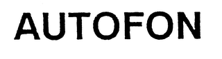 AUTOFON logo
