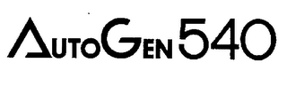 AUTOGEN540 logo