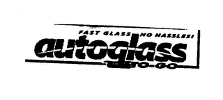 AUTOGLASS TO GO FAST GLASS NO HASSLES! logo