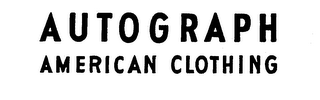 AUTOGRAPH AMERICAN CLOTHING logo