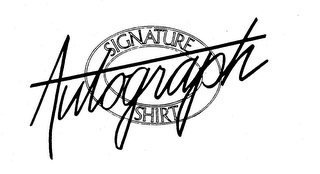 AUTOGRAPH SIGNATURE SHIRT logo