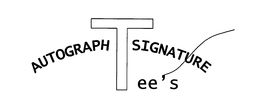 AUTOGRAPH SIGNATURE TEE'S logo