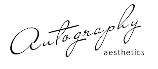 AUTOGRAPHY AESTHETICS logo