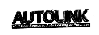 AUTOLINK YOUR BEST SOURCE TO AUTO LEASING OR PURCHASE logo