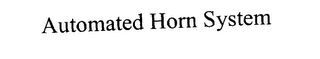 AUTOMATED HORN SYSTEM logo