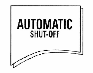 AUTOMATIC SHUT-OFF logo