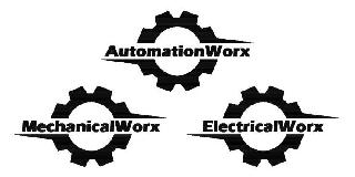 AUTOMATIONWORX MECHANICALWORX ELECTRICALWORX logo