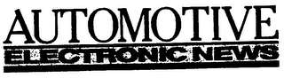 AUTOMOTIVE ELECTRONIC NEWS logo