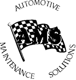 AUTOMOTIVE MAINTENANCE SOLUTIONS AMS logo