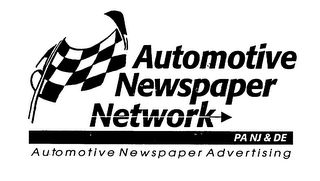 AUTOMOTIVE NEWSPAPER NETWORK PA NJ & DE AUTOMOTIVE NEWSPAPER ADVERTISING logo