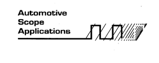 AUTOMOTIVE SCOPE APPLICATIONS logo