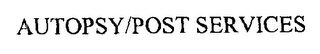 AUTOPSY/POST SERVICES logo