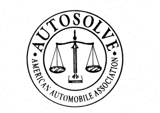 AUTOSOLVE AMERICAN AUTOMOBILE ASSOCIATION logo