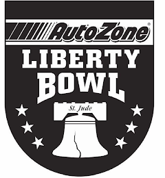 AUTOZONE LIBERTY BOWL ST. JUDE logo