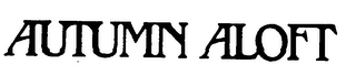 AUTUMN ALOFT logo