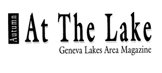 AUTUMN AT THE LAKE GENEVA LAKES AREA MAGAZINE logo