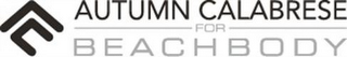 AUTUMN CALABRESE FOR BEACHBODY logo