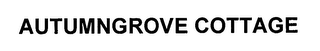 AUTUMNGROVE COTTAGE logo