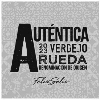 AUTÉNTICA VERDEJO RUEDA DENOMINACIÓN DE ORIGEN 2023 FELIX SOLIS logo