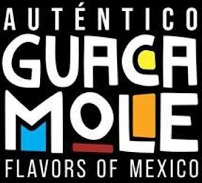 AUTÉNTICO GUACAMOLE FLAVORS OF MEXICO logo