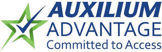 AUXILIUM ADVANTAGE COMMITTED TO ACCESS logo