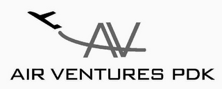 AV AIR VENTURES PDK logo