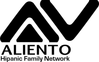 AV ALIENTO HISPANIC FAMILY NETWORK logo