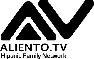 AV ALIENTO.TV HISPANIC FAMILY NETWORK logo