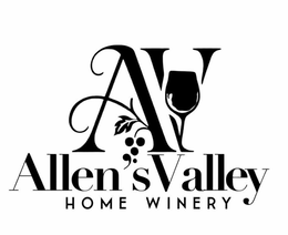 AV ALLEN'S VALLEY HOME WINERY logo