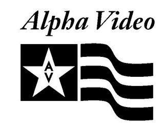 AV ALPHA VIDEO logo