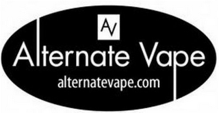 AV ALTERNATE VAPE ALTERNATEVAPE.COM logo