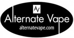 AV ALTERNATE VAPE ALTERNATEVAPE.COM logo