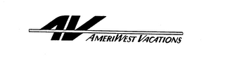 AV AMERIWEST VACATIONS logo