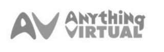AV ANYTHING VIRTUAL logo