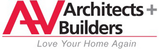 AV ARCHITECTS + BUILDERS LOVE YOUR HOME AGAIN logo
