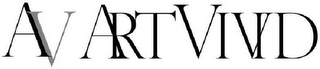 AV ART VIVID logo