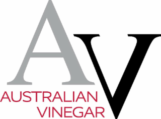 AV AUSTRALIAN VINEGAR logo