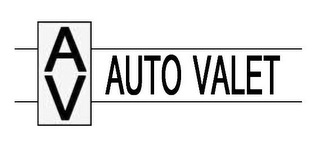 AV AUTO VALET logo