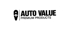AV AUTO VALUE PREMIUM PRODUCTS logo