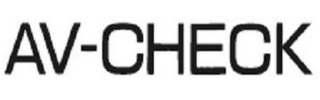 AV-CHECK logo
