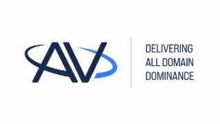 AV DELIVERING ALL DOMAIN DOMINANCE logo