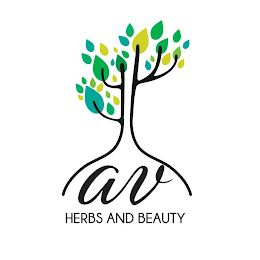 AV HERBS AND BEAUTY logo
